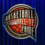 Sep 10, 2022; Springfield, MA, USA; The official logo at the 2022 Basketball Hall of Fame at Symphony Hall. Mandatory Credit: Wendell Cruz-USA TODAY Sports