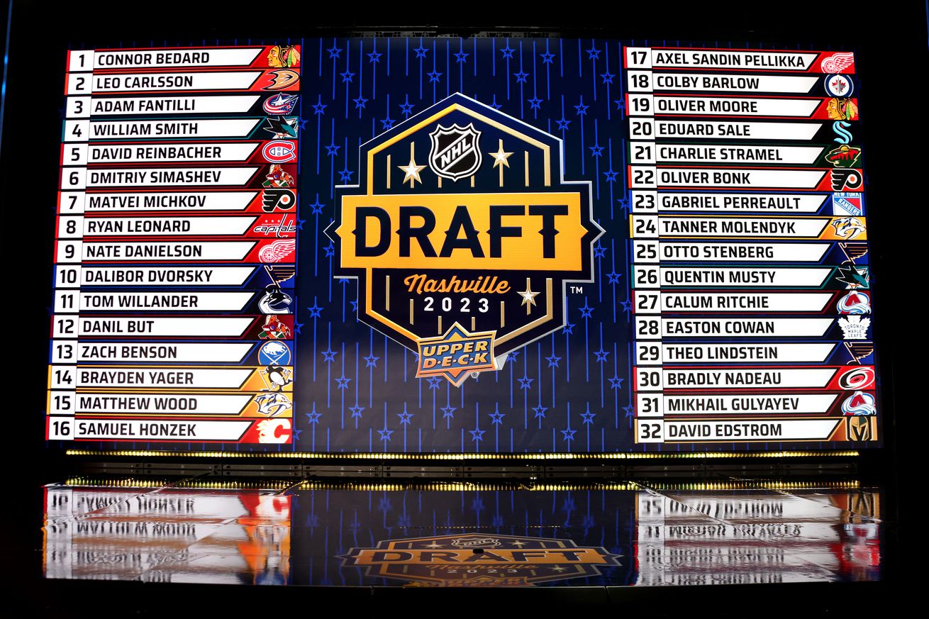 2023 Upper Deck NHL Draft - Rounds 2-7