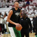 Kristaps Porzingis' health will be crucial for the Celtics' finals chances.