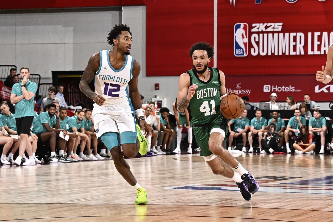 2024 NBA Summer League - Boston Celtics v Charlotte Hornets