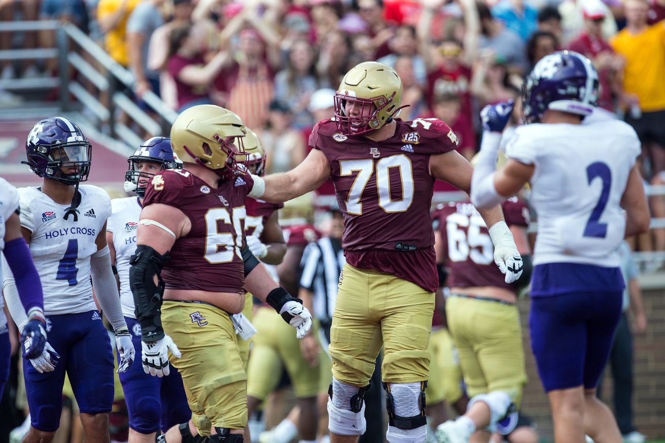 COLLEGE FOOTBALL: SEP 09 Holy Cross at Boston College