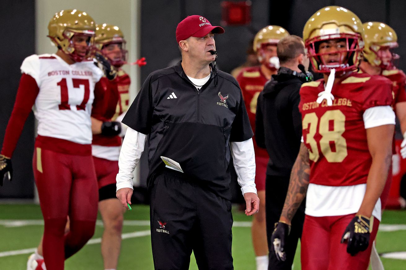 Boston College Football Spring Practice