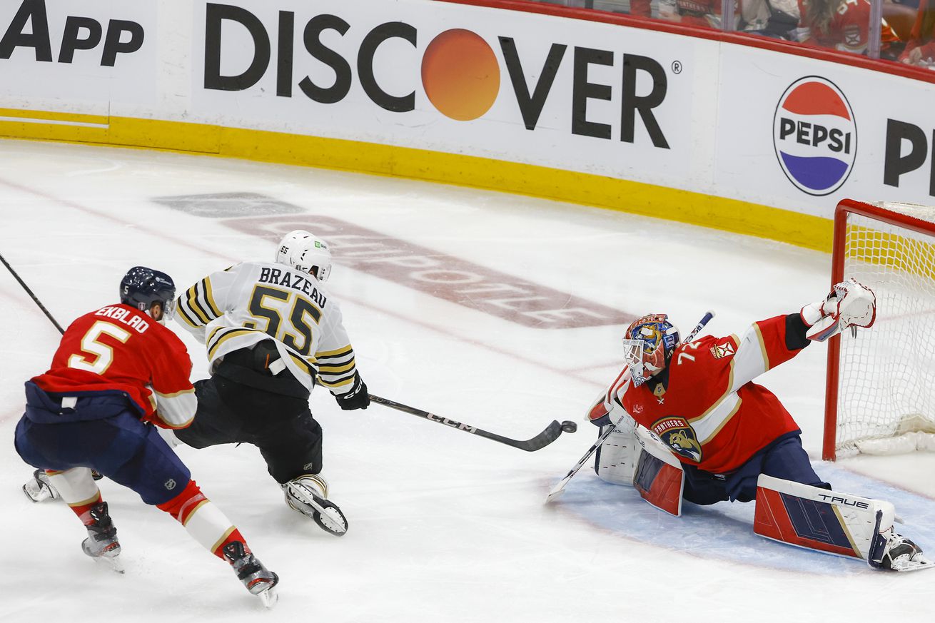 Boston Bruins (5) Vs Florida Panthers (1) At Amerant Bank Arena