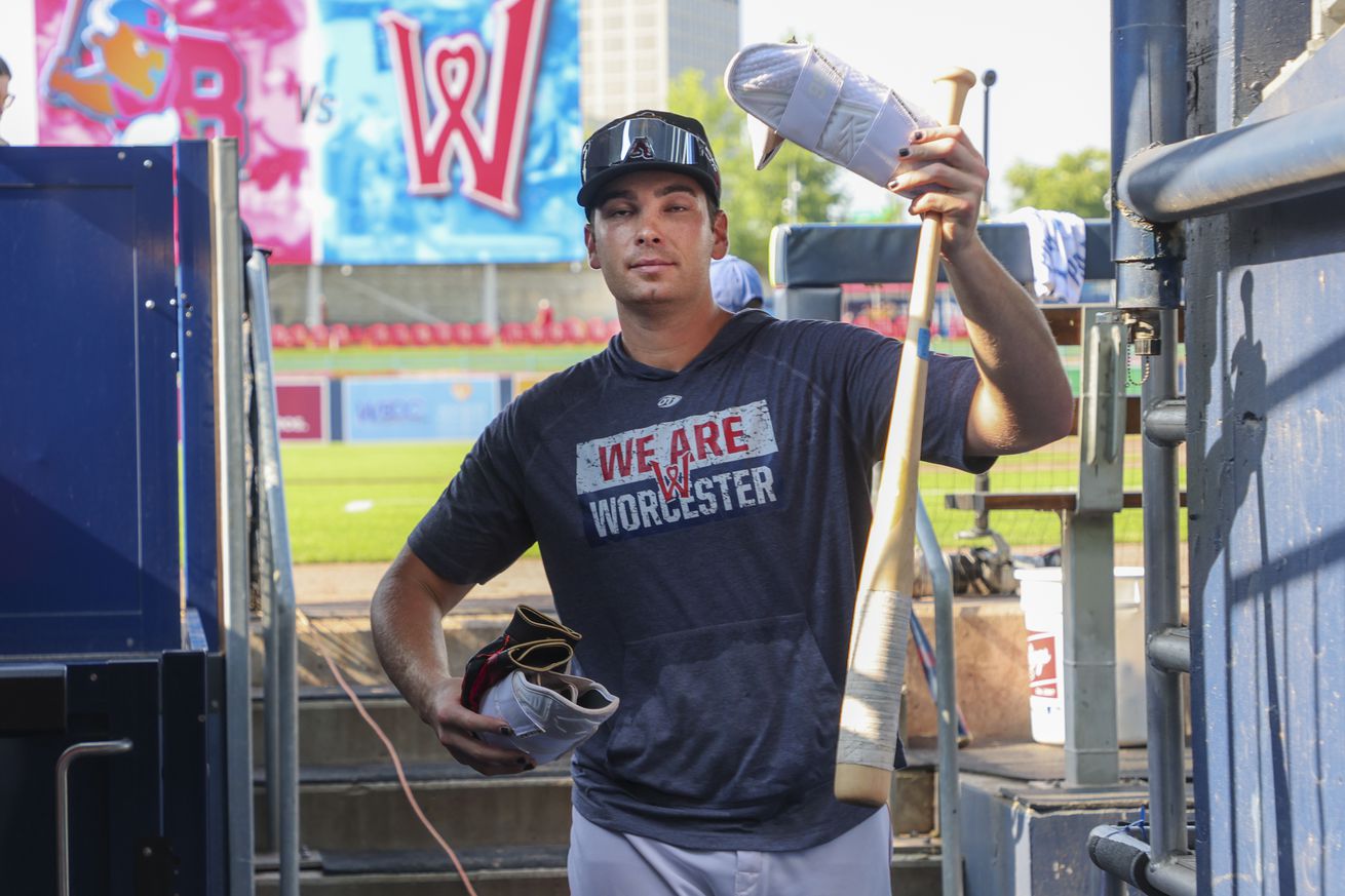 After months of mental swings, Triston Casas resumes the real thing in rehab with Triple A Worcester