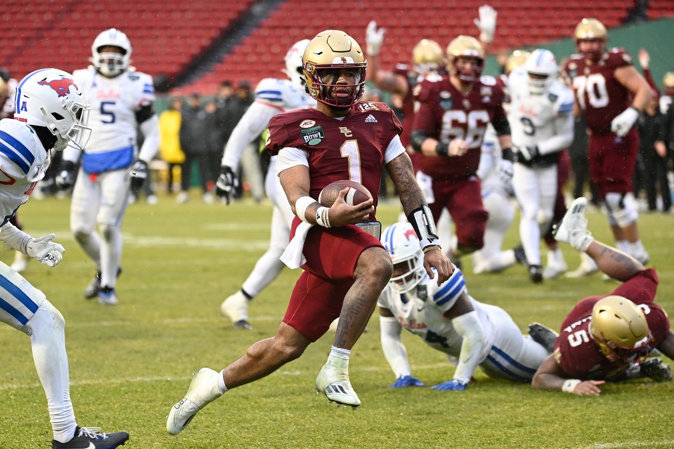 NCAA Football: Fenway Bowl-Southern Methodist at Boston College