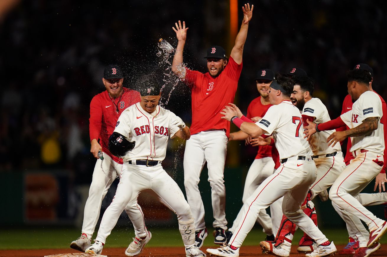 MLB: Texas Rangers at Boston Red Sox