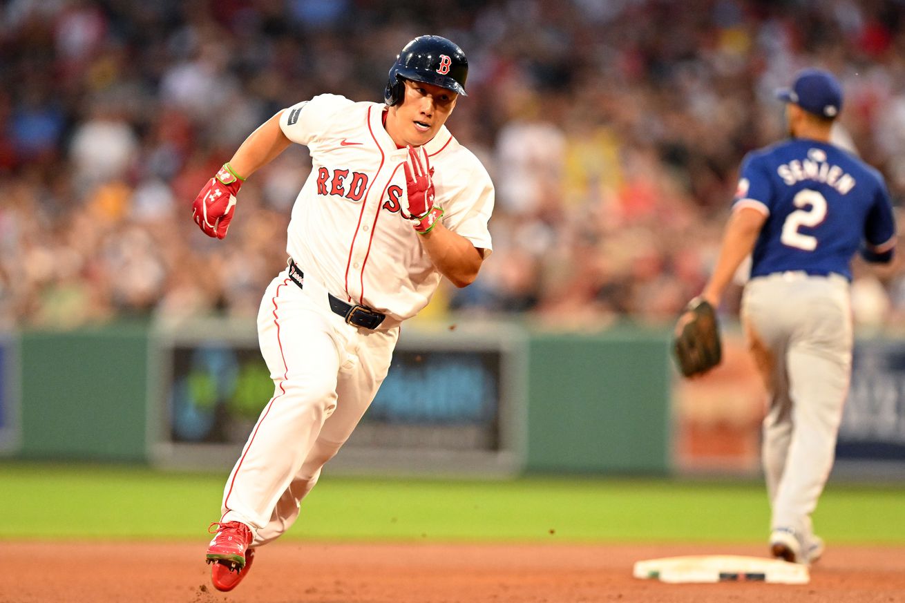 MLB: Texas Rangers at Boston Red Sox