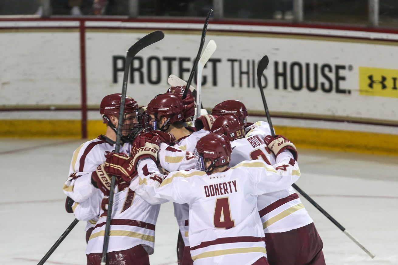 Boston College Vs. Univ. Of Vermont Men’s Ice Hockey