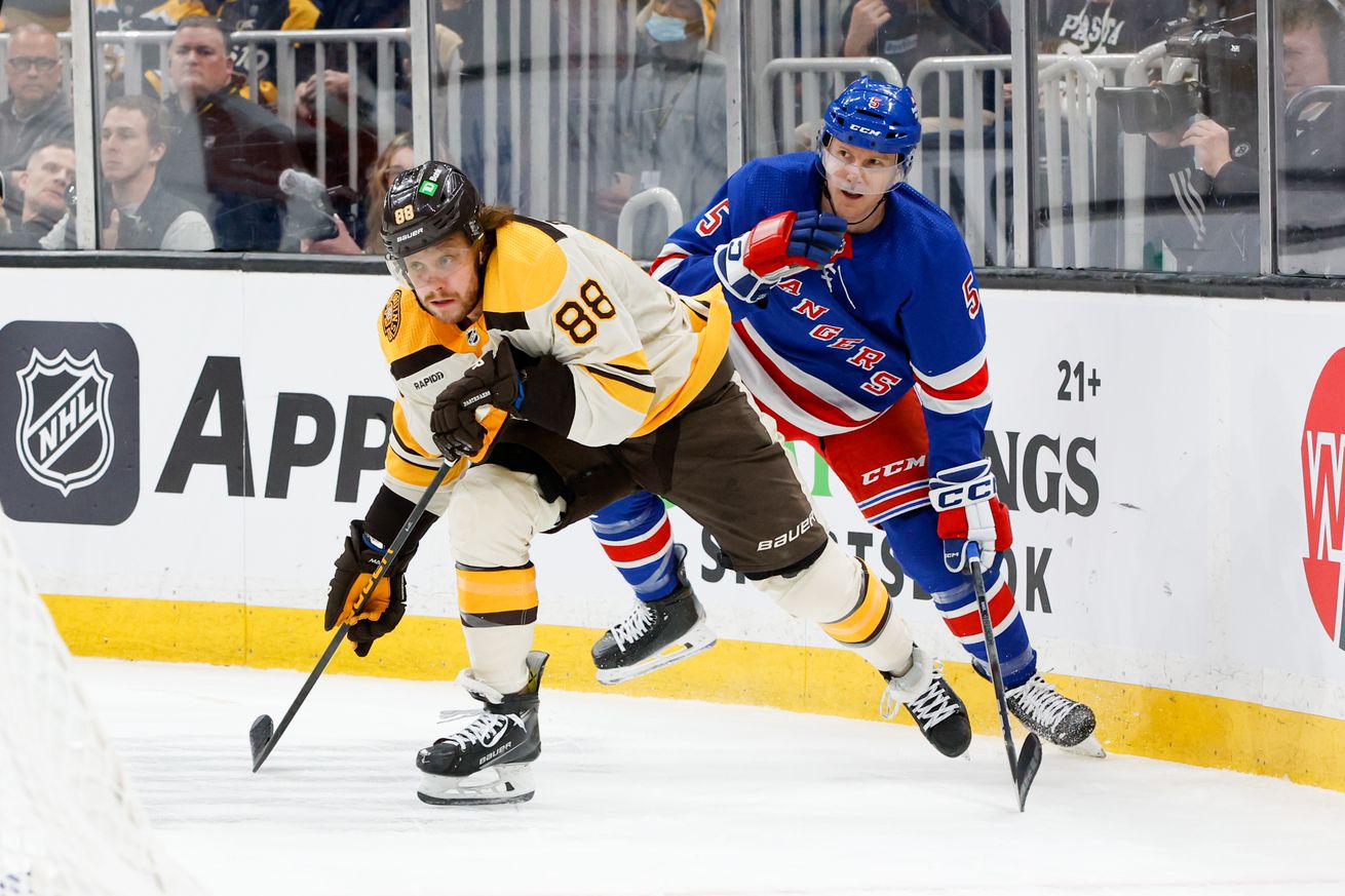 New York Rangers v Boston Bruins