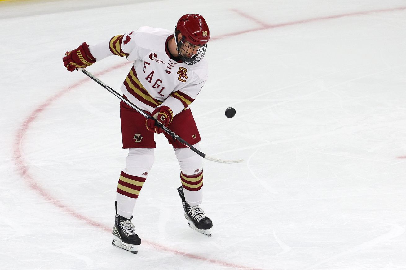 NCAA HOCKEY: MAR 31 DI Men’s Ice Hockey Championship Providence Regional - Quinnipiac vs Boston College