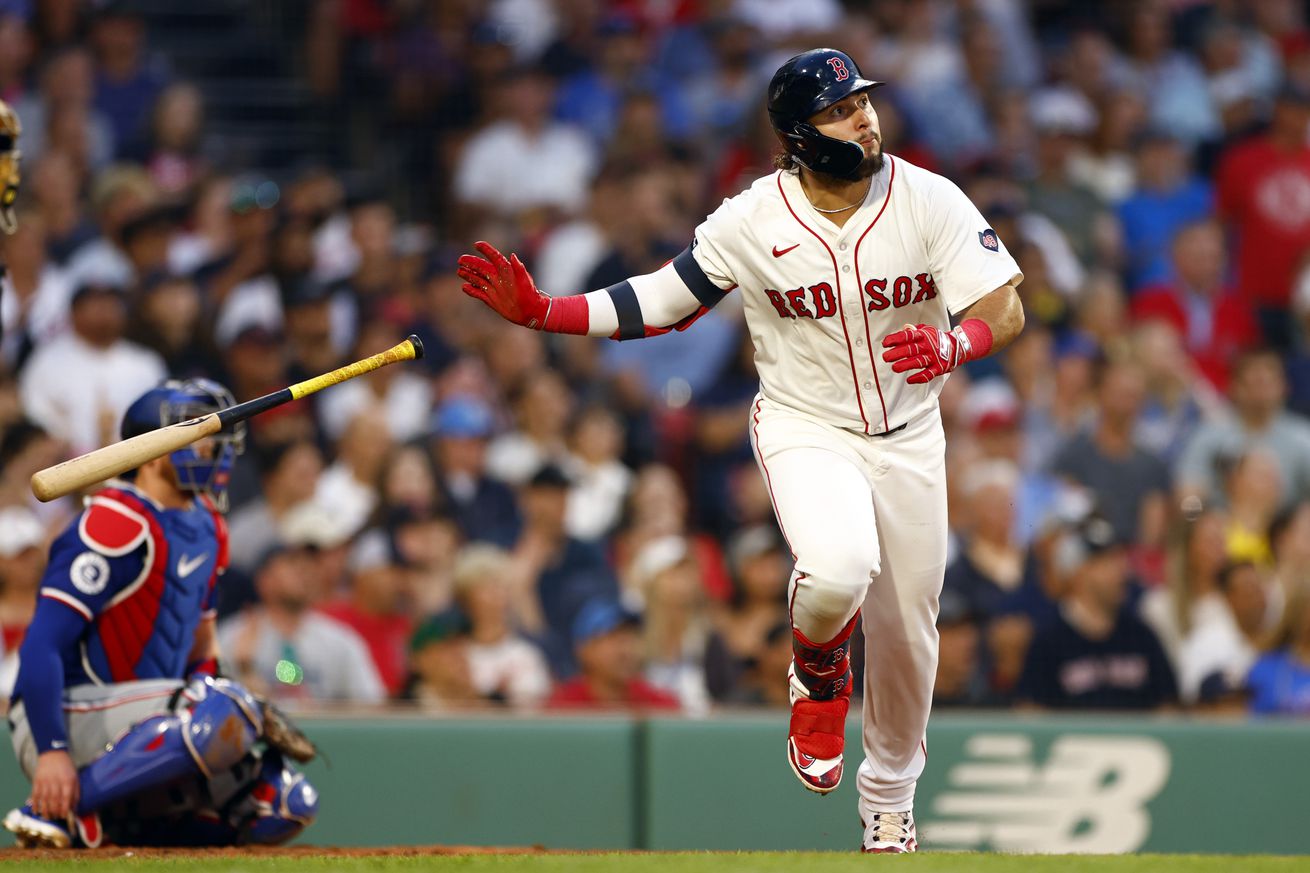 Texas Rangers (9) Vs. Boston Red Sox (7) at Fenway Park (10 Innings)