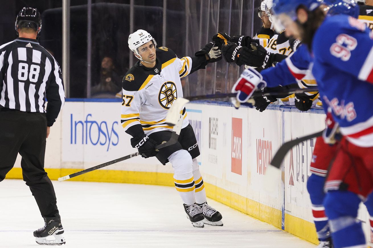 Boston Bruins v New York Rangers