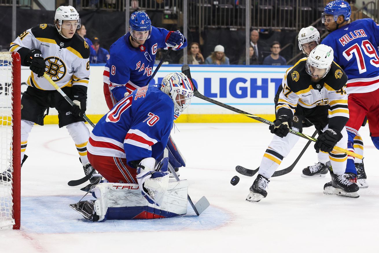 Boston Bruins v New York Rangers