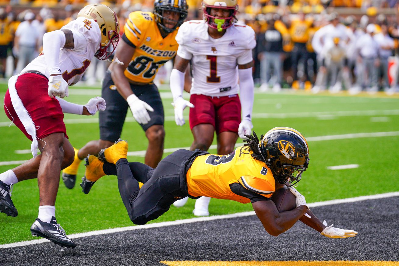 NCAA Football: Boston College at Missouri