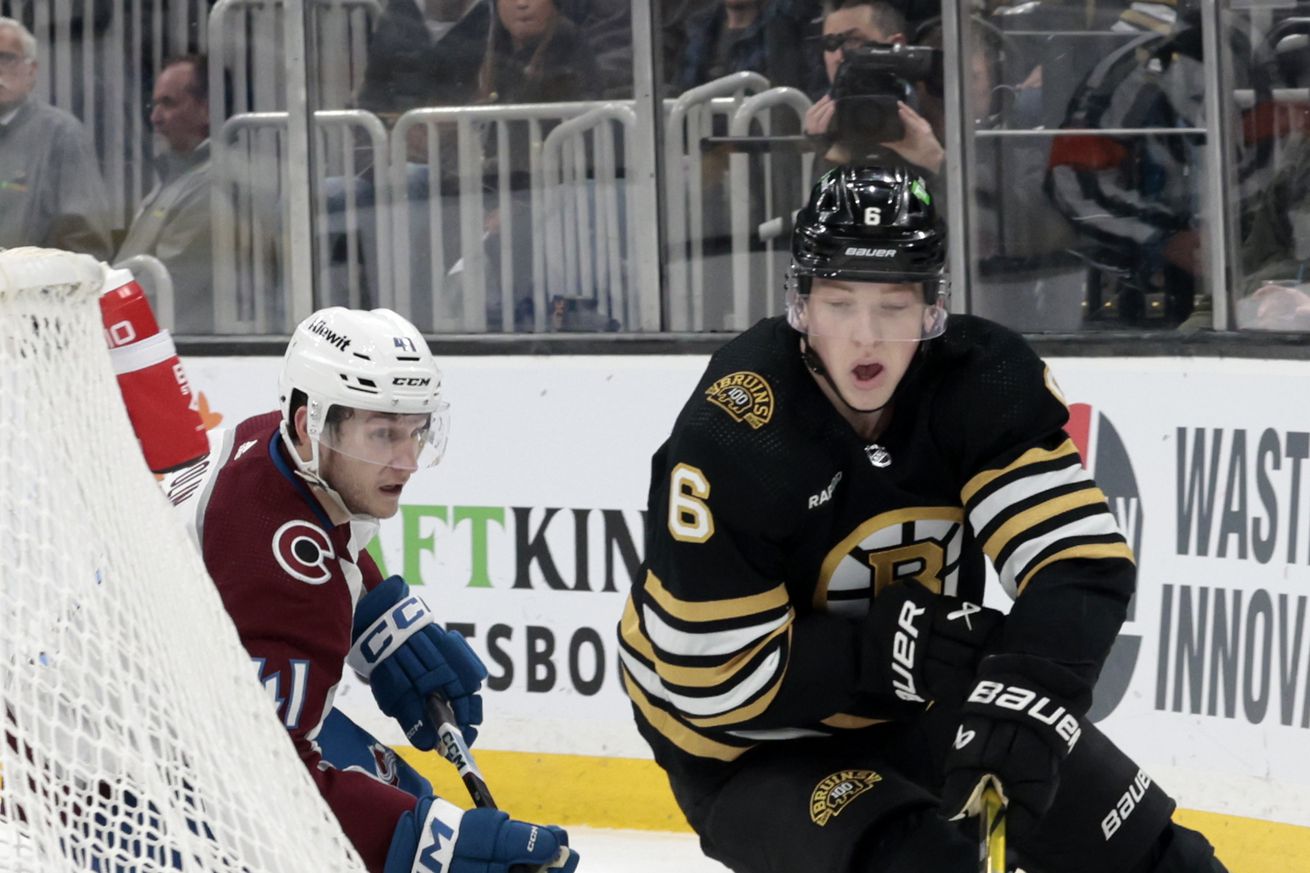 NHL: JAN 18 Avalanche at Bruins