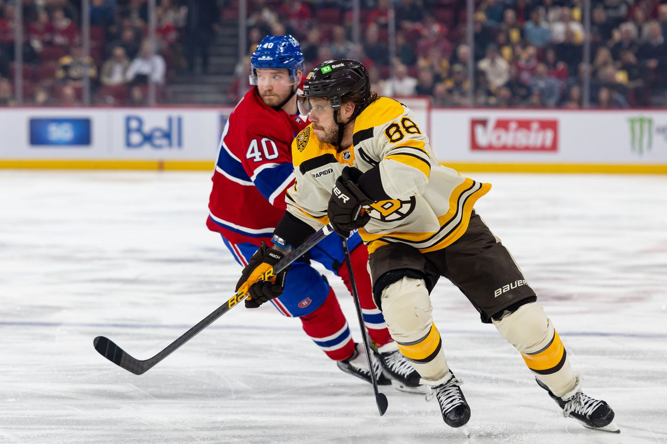 Boston Bruins v Montreal Canadiens