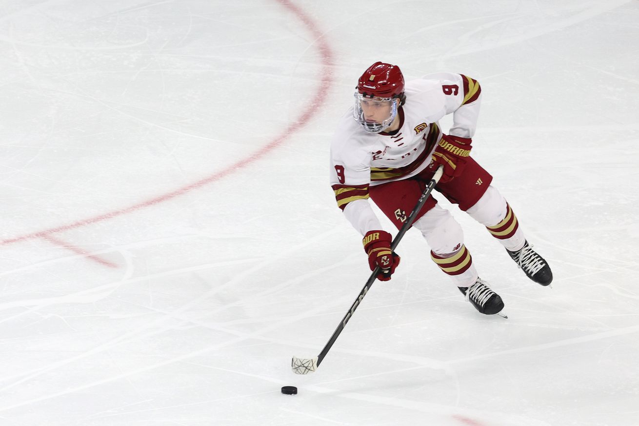 NCAA HOCKEY: MAR 31 DI Men’s Ice Hockey Championship Providence Regional - Quinnipiac vs Boston College