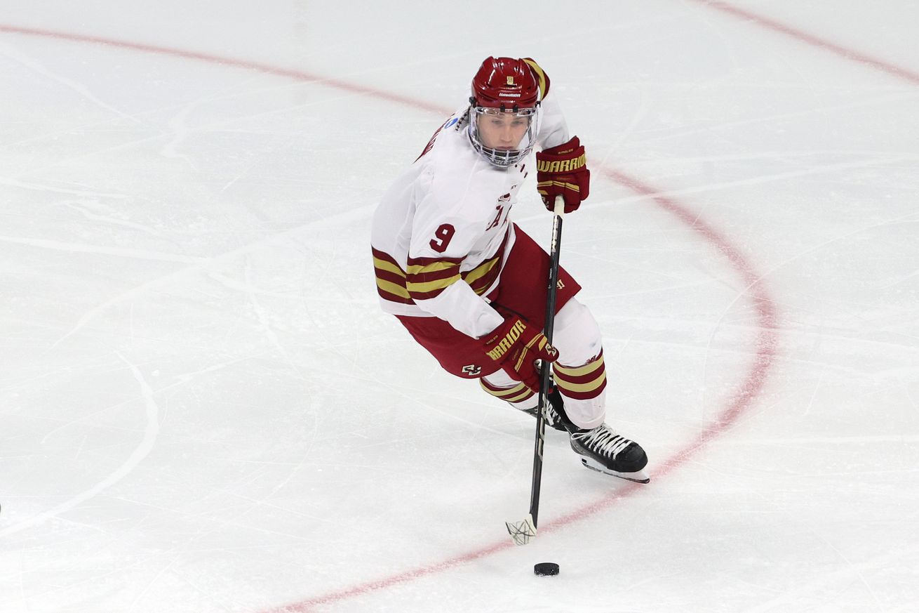 NCAA HOCKEY: MAR 31 DI Men’s Ice Hockey Championship Providence Regional - Quinnipiac vs Boston College