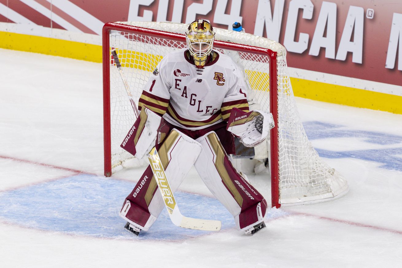 NCAA HOCKEY: APR 13 DI Men’s National Championship - Denver vs Boston College