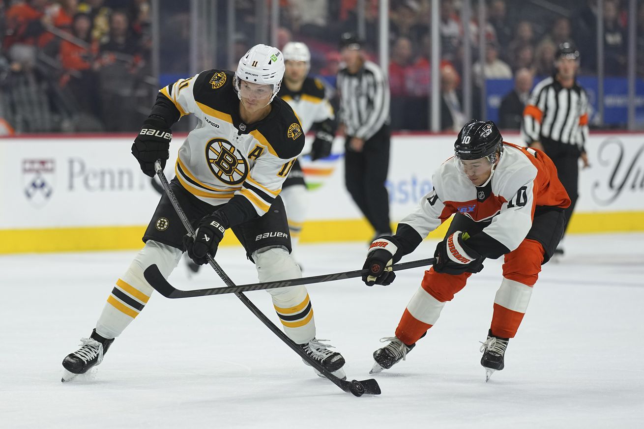 Boston Bruins v Philadelphia Flyers