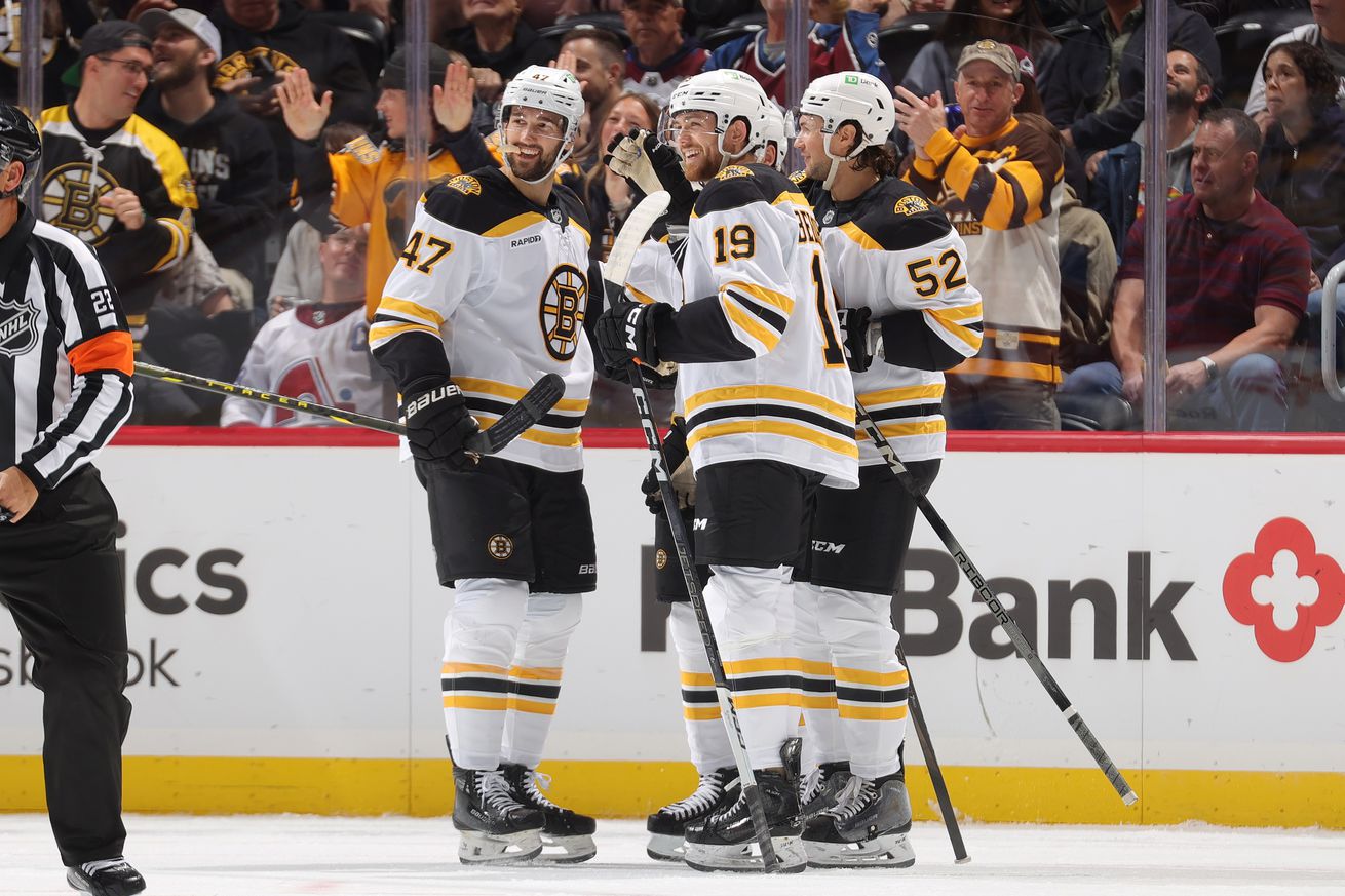 Boston Bruins v Colorado Avalanche