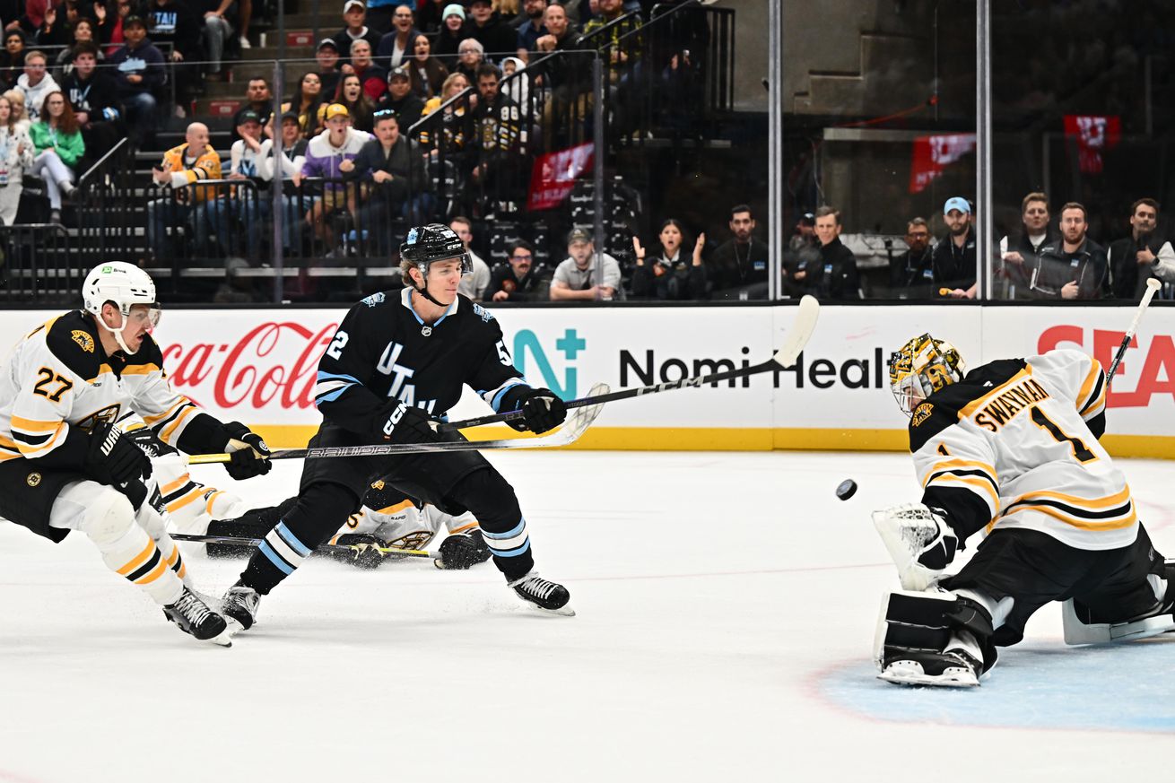 Boston Bruins v Utah Hockey Club