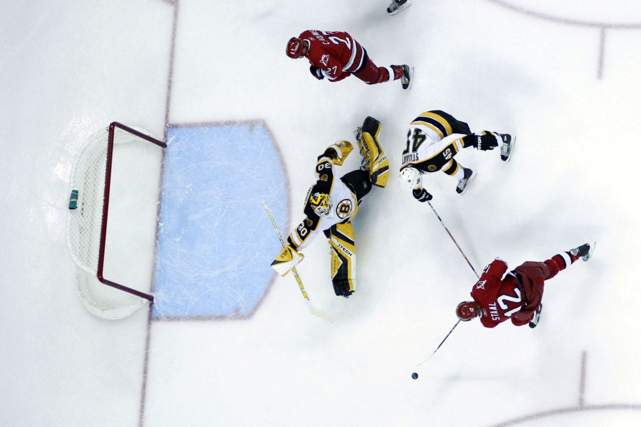 NHL: Boston Bruins at Carolina Hurricanes