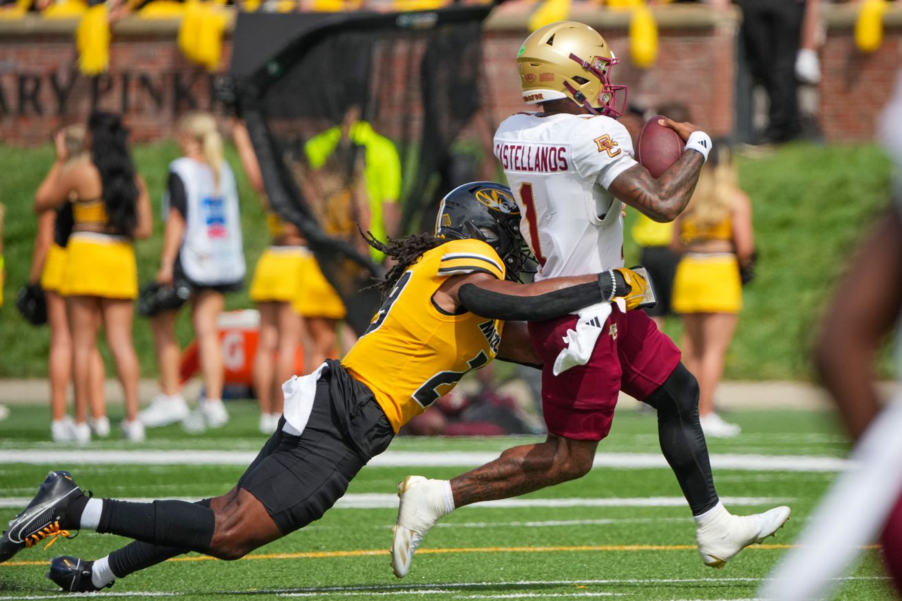 NCAA Football: Boston College at Missouri