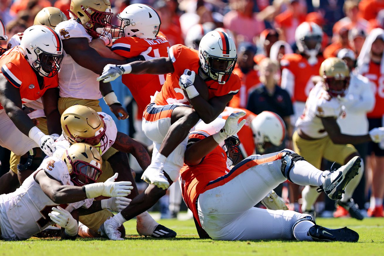 NCAA Football: Boston College at Virginia