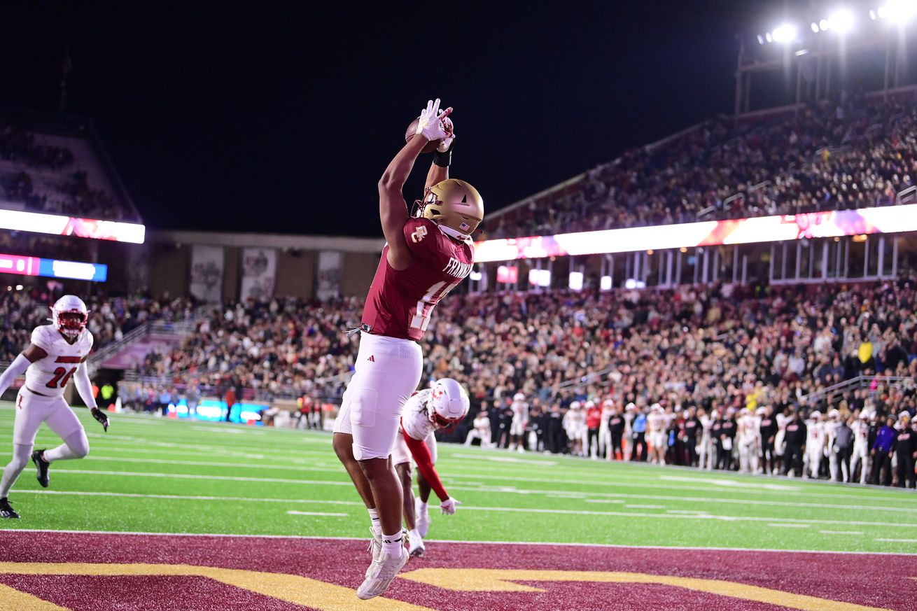 NCAA Football: Louisville at Boston College