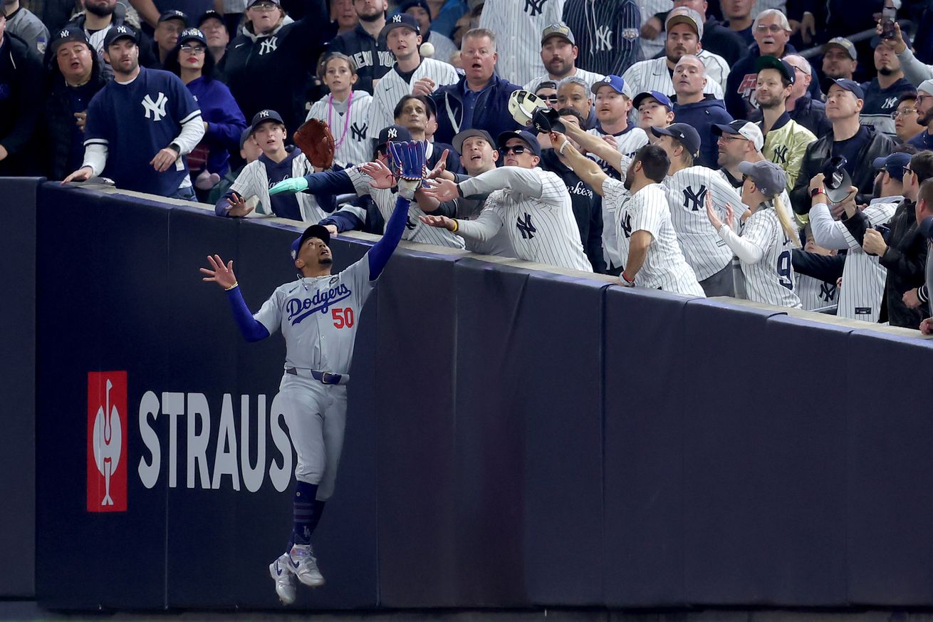 MLB: World Series-Los Angeles Dodgers at New York Yankees