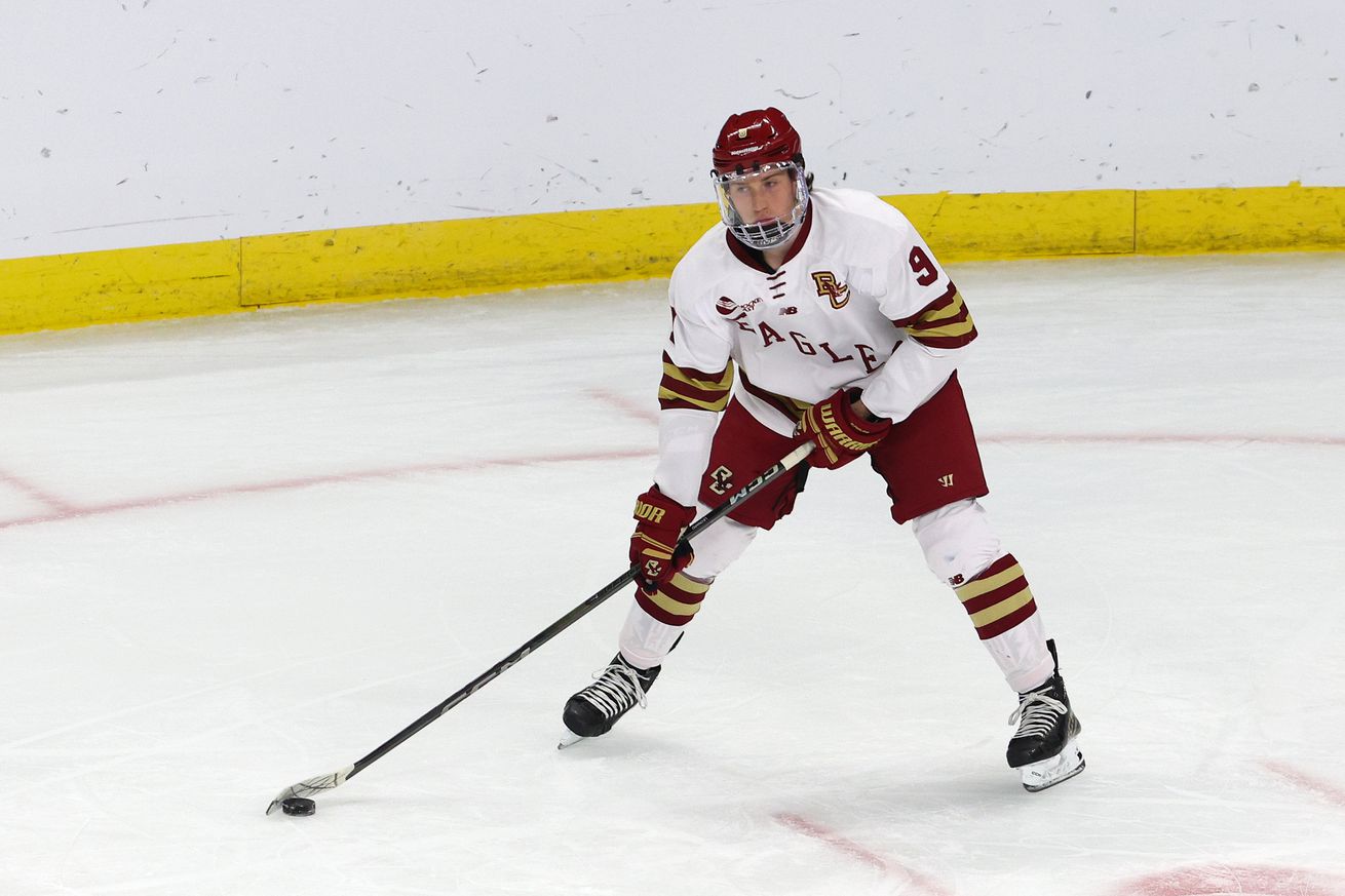 NCAA HOCKEY: MAR 31 DI Men’s Ice Hockey Championship Providence Regional - Quinnipiac vs Boston College