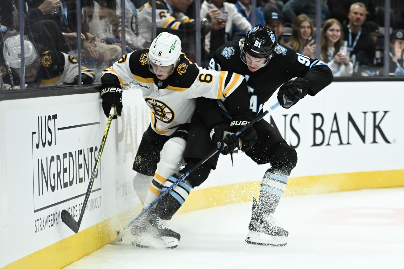 Boston Bruins v Utah Hockey Club