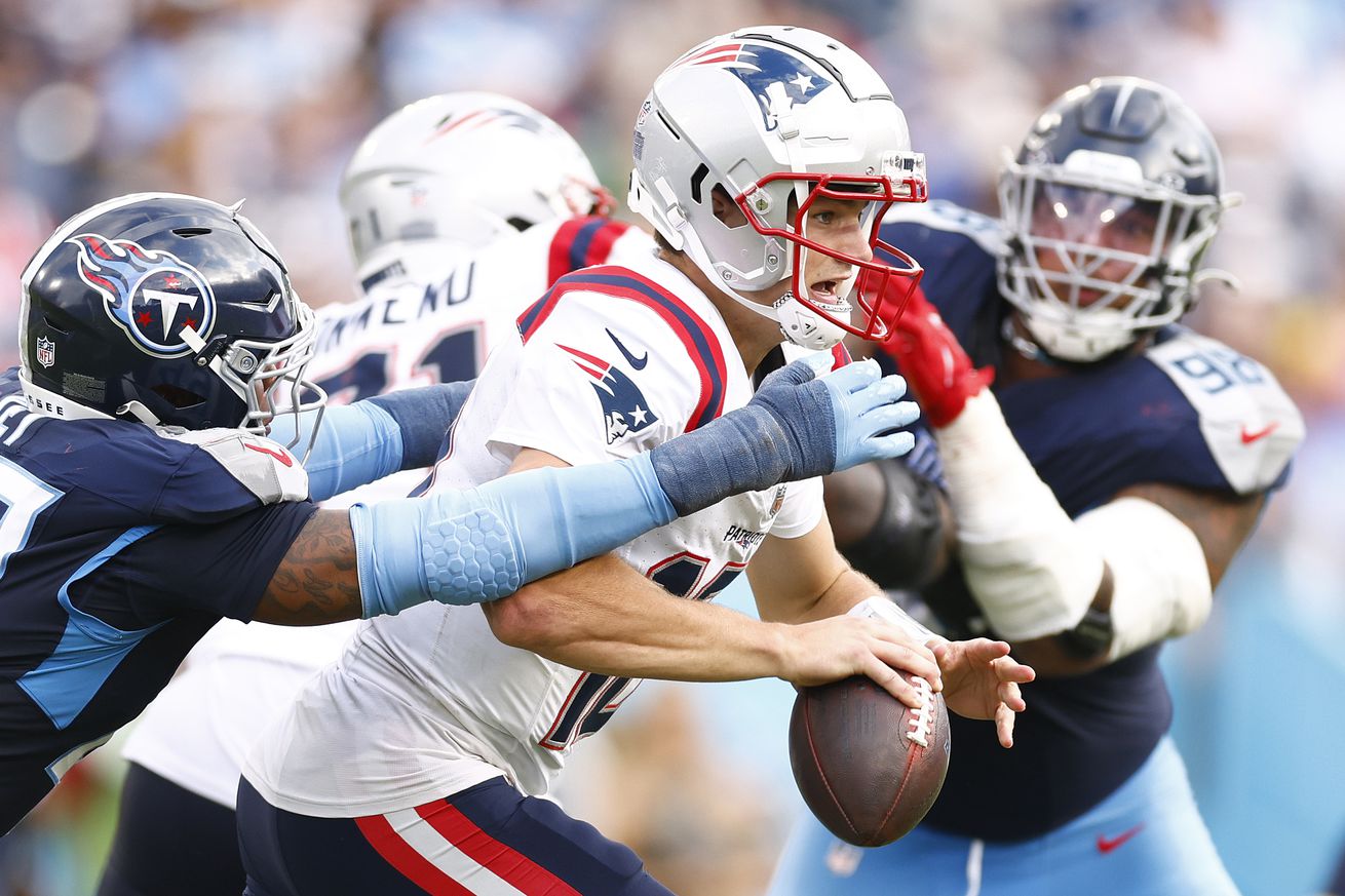 New England Patriots v Tennessee Titans