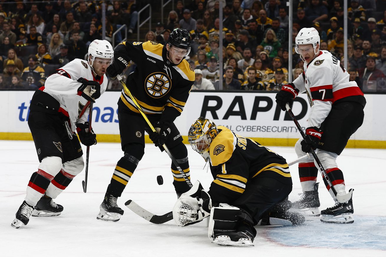 Ottawa Senators v Boston Bruins