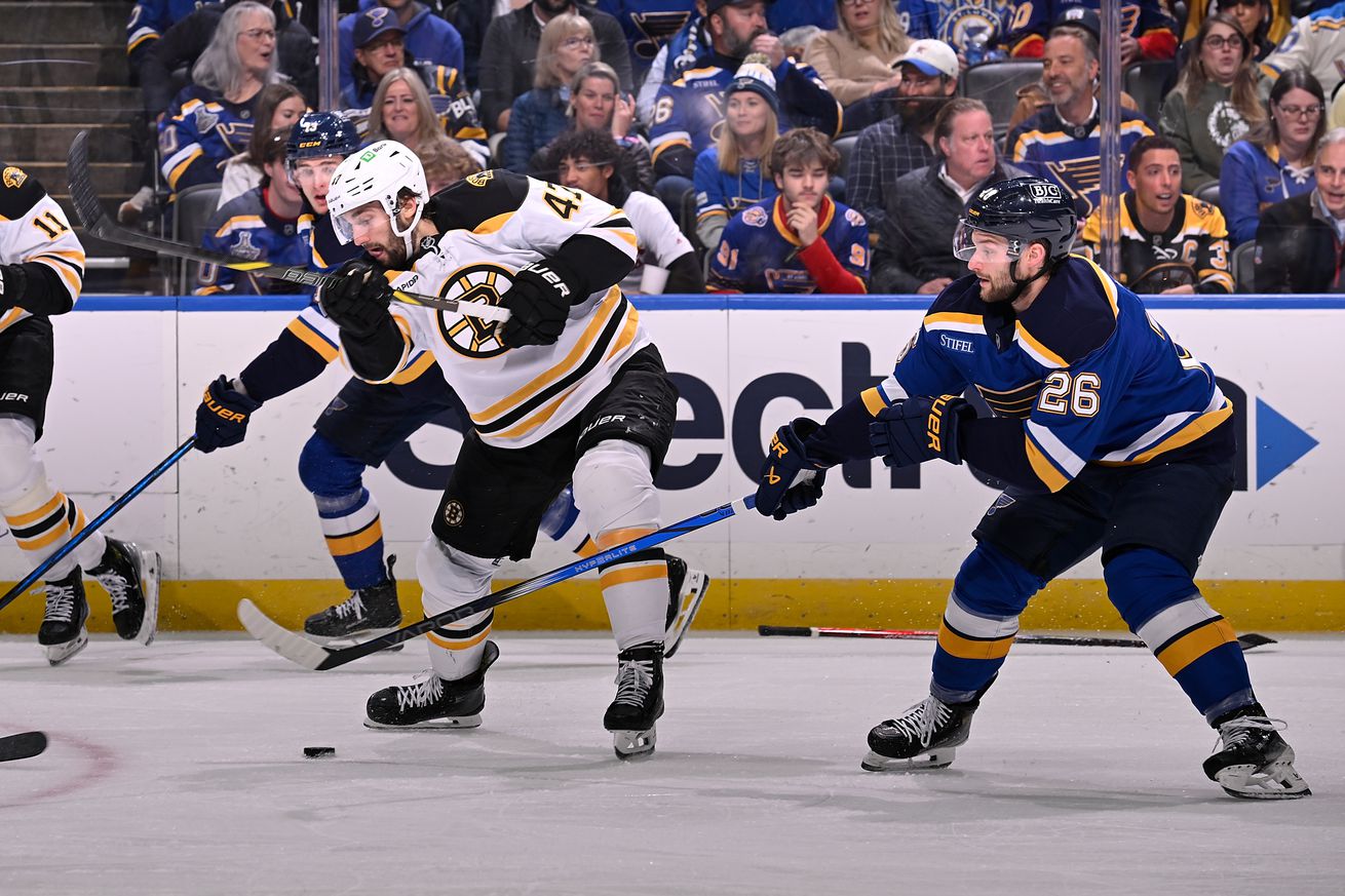 Boston Bruins v St Louis Blues