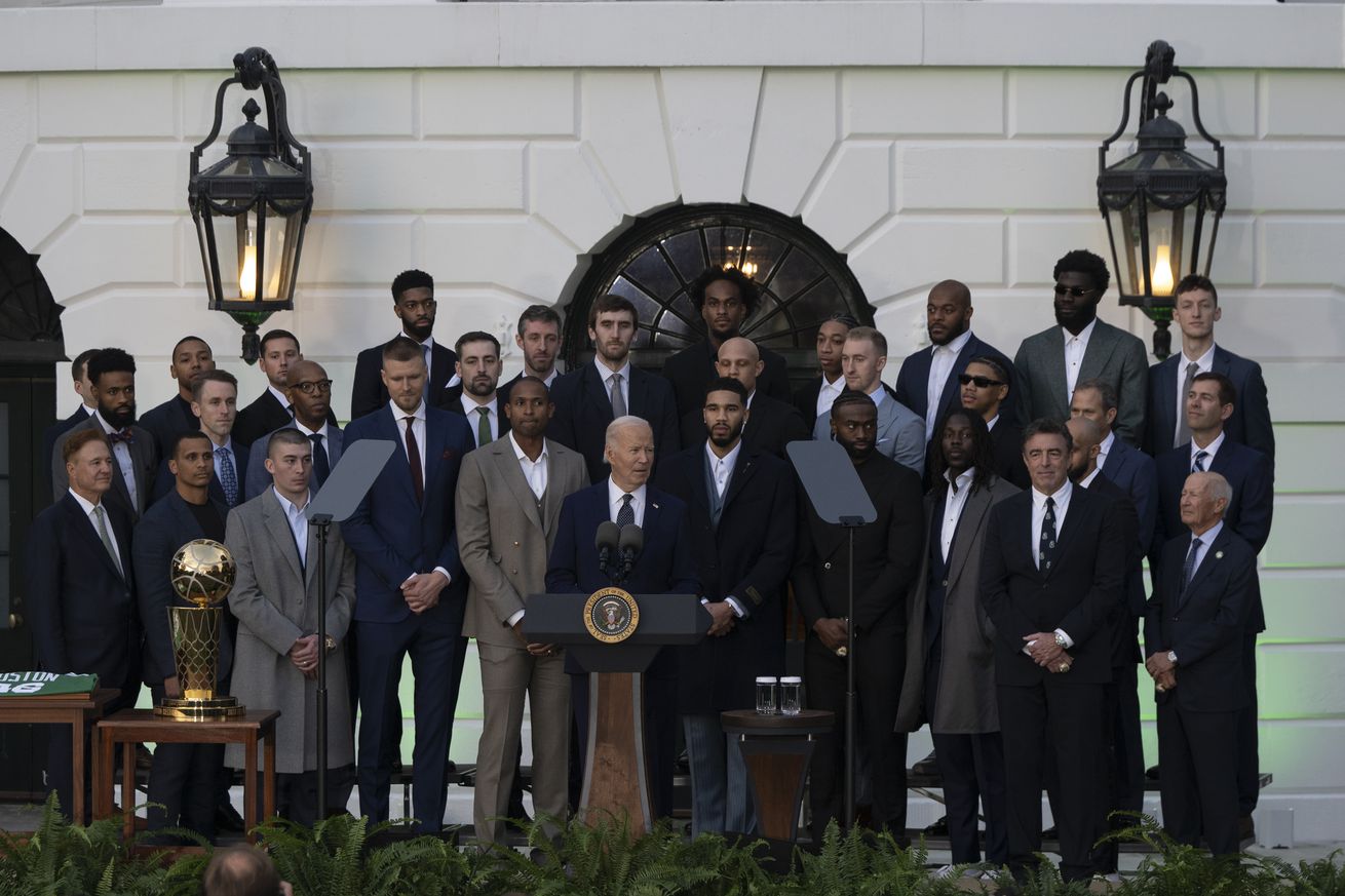 Biden hosts 2024 NBA Champion Boston Celtics at White House