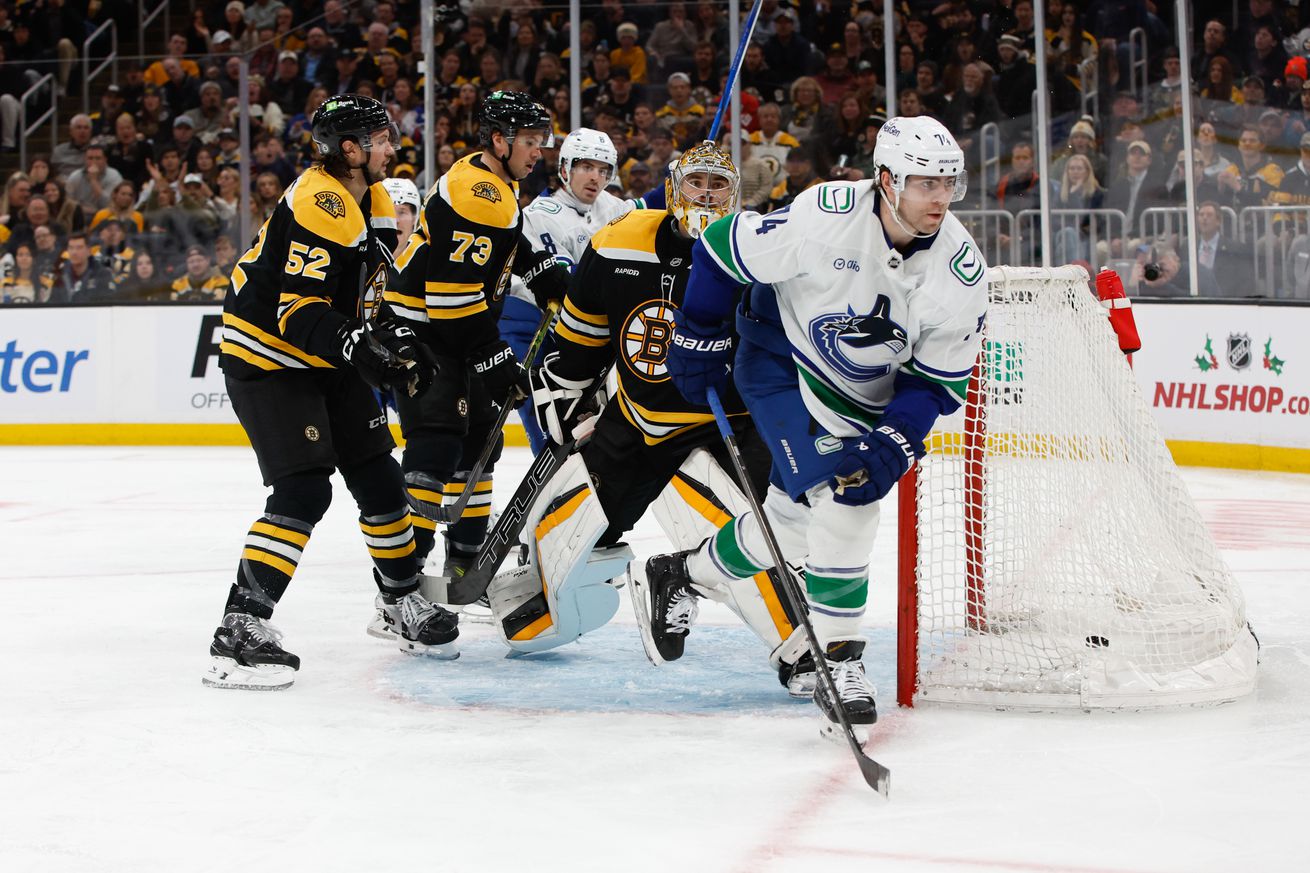 Vancouver Canucks v Boston Bruins