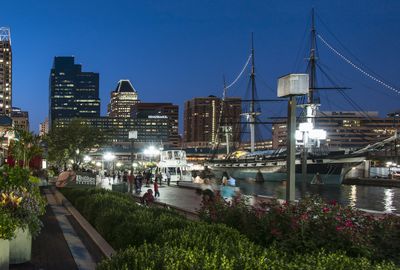 Inner Harbor nightlife...