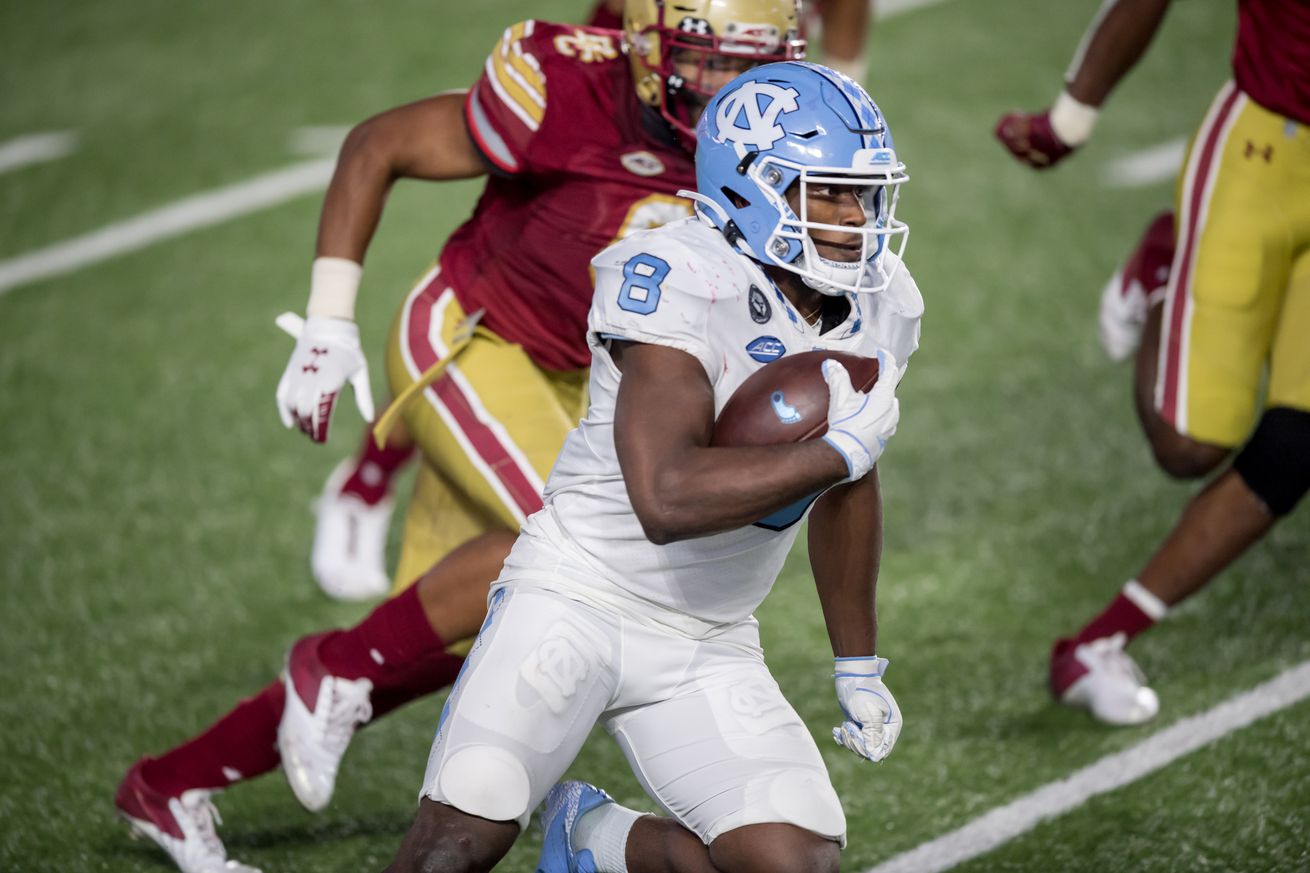 NCAA Football: North Carolina at Boston College