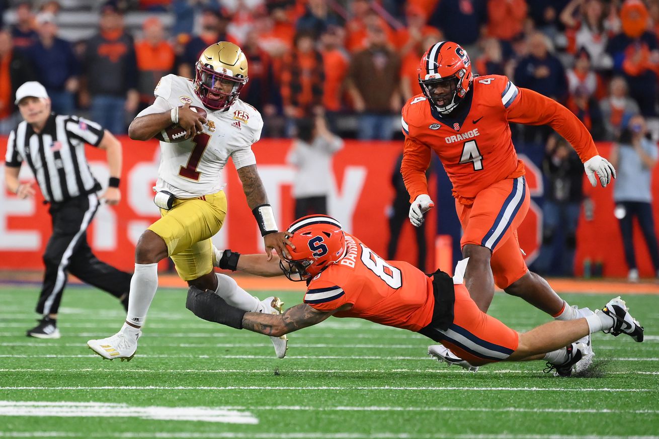 NCAA Football: Boston College at Syracuse