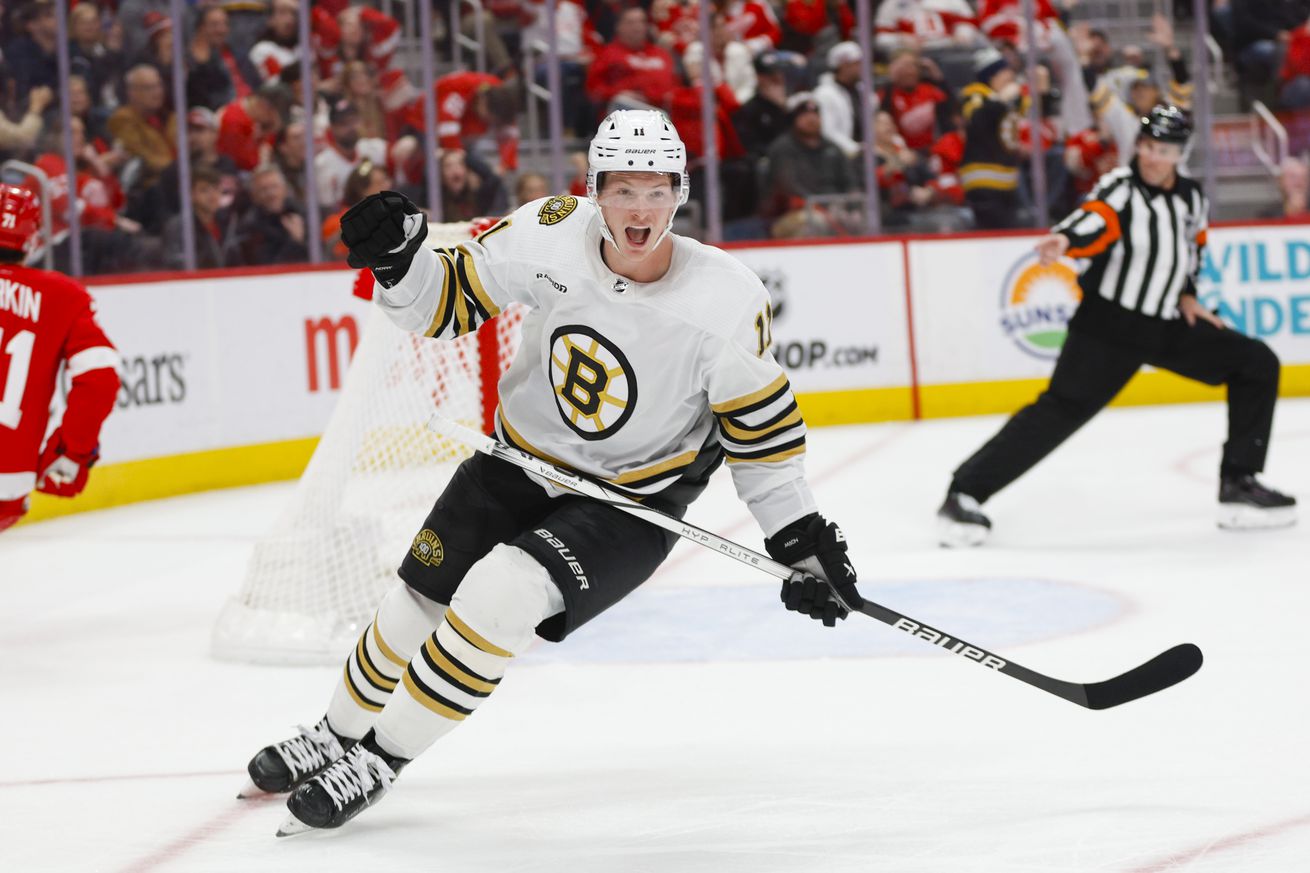 NHL: Boston Bruins at Detroit Red Wings