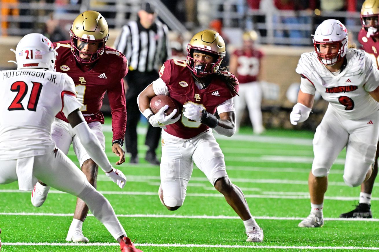 NCAA Football: Louisville at Boston College