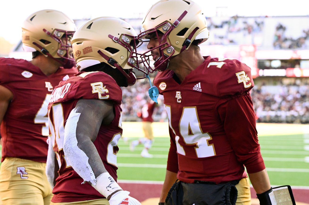 NCAA Football: Syracuse at Boston College