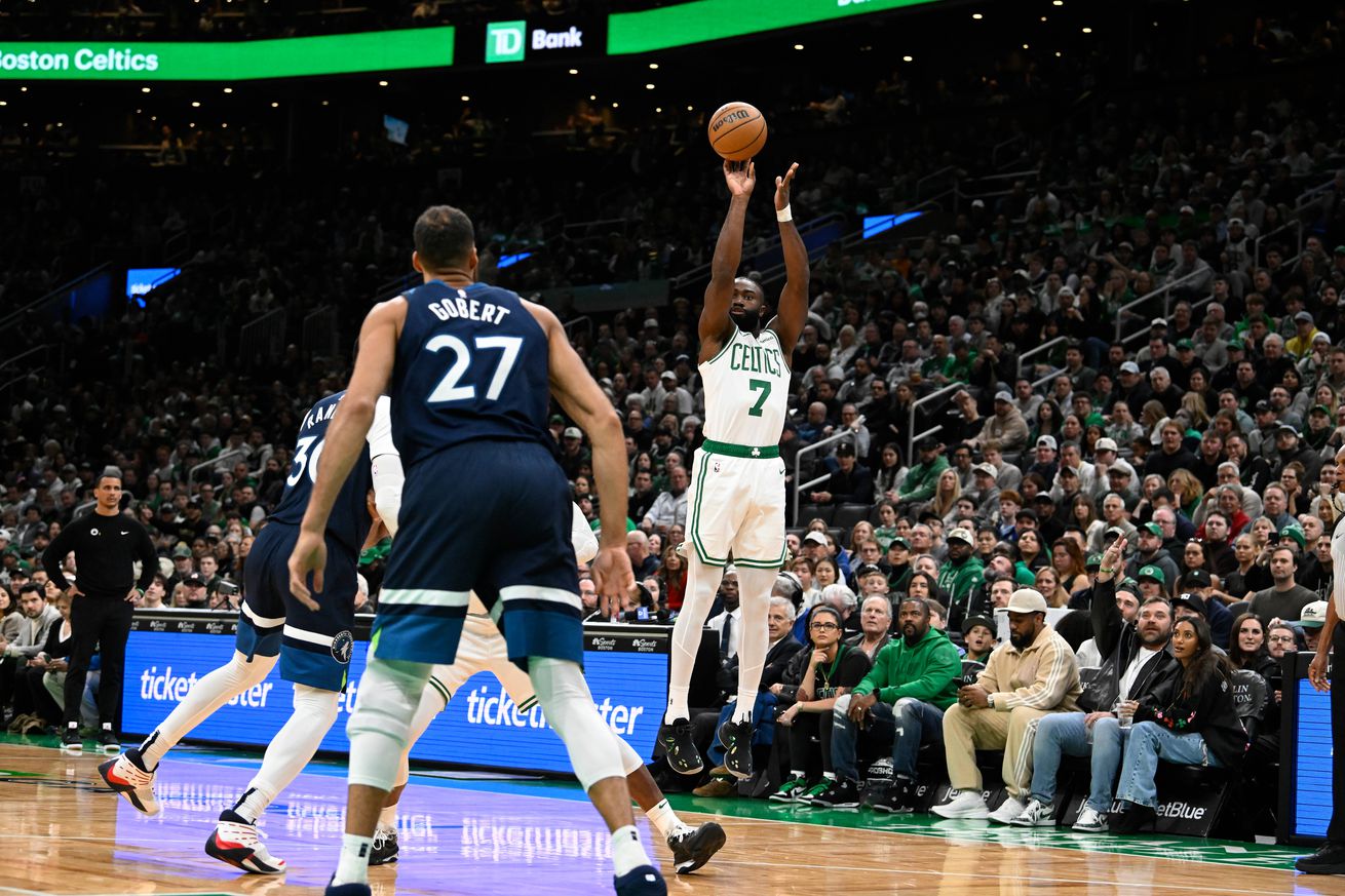 NBA: Minnesota Timberwolves at Boston Celtics