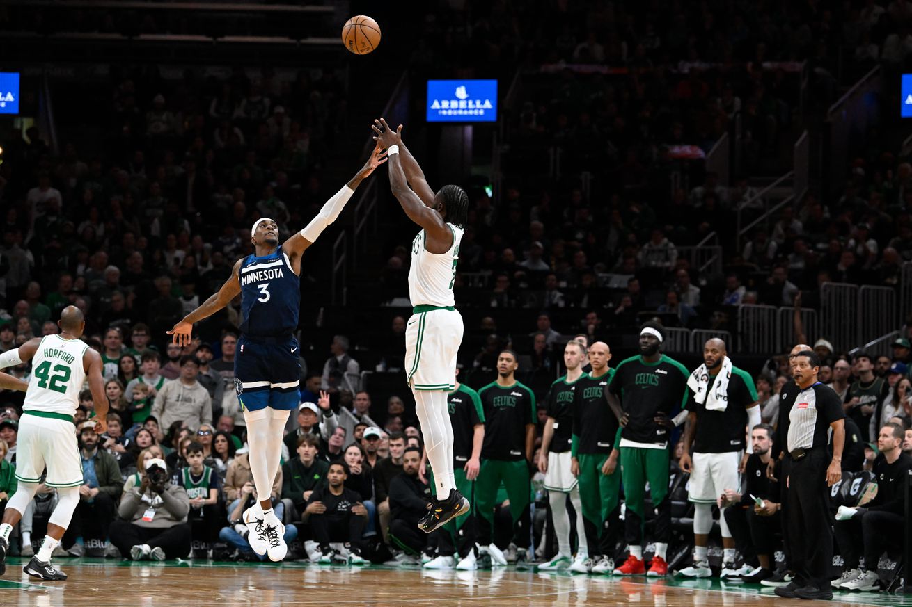 NBA: Minnesota Timberwolves at Boston Celtics