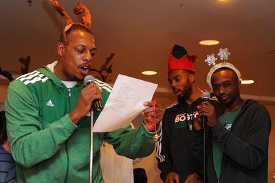 Boston Celtics spread Holiday Cheer