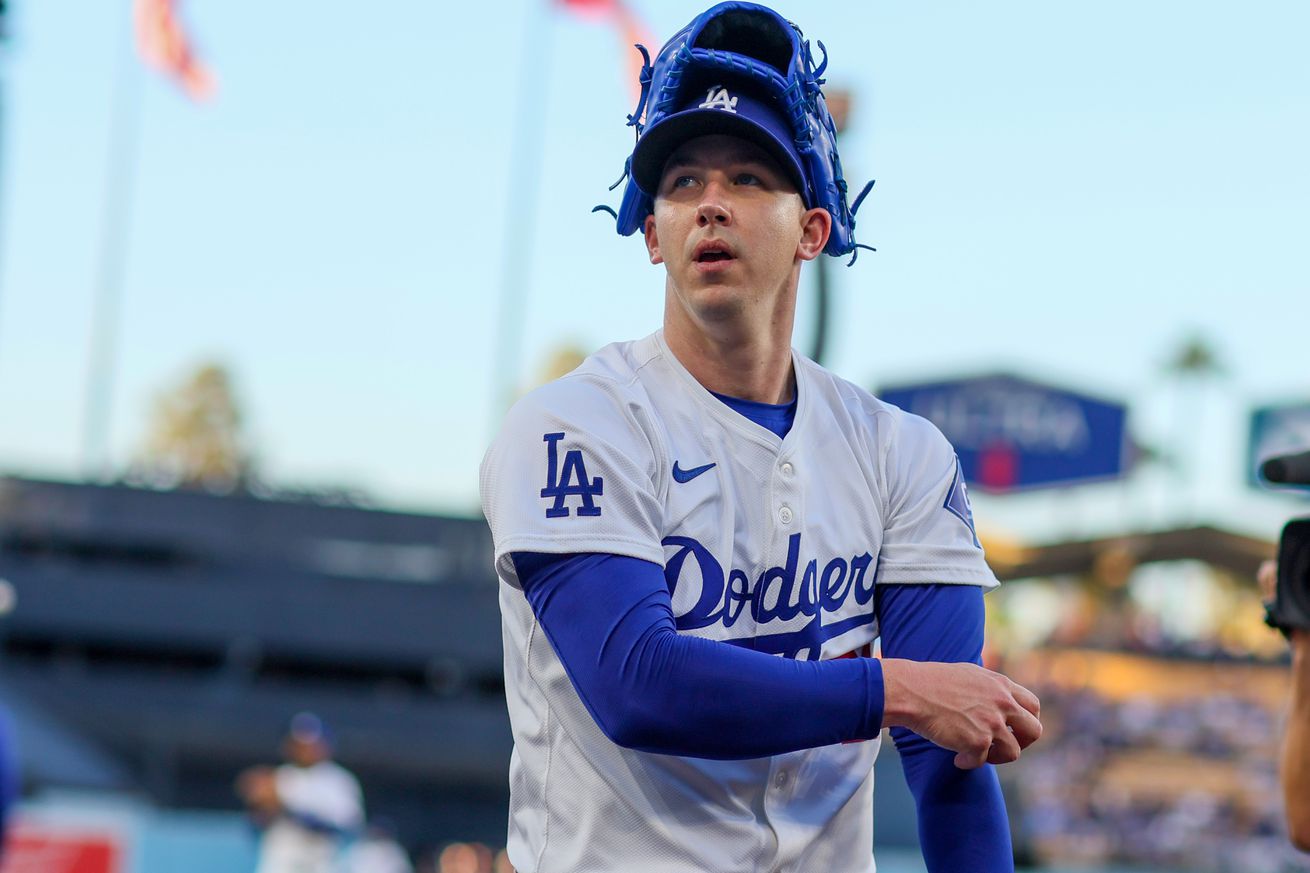 Dodgers Marlins at Chavez Ravine.