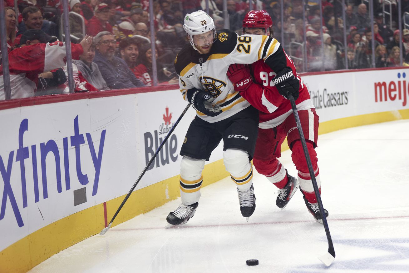 Boston Bruins v Detroit Red Wings