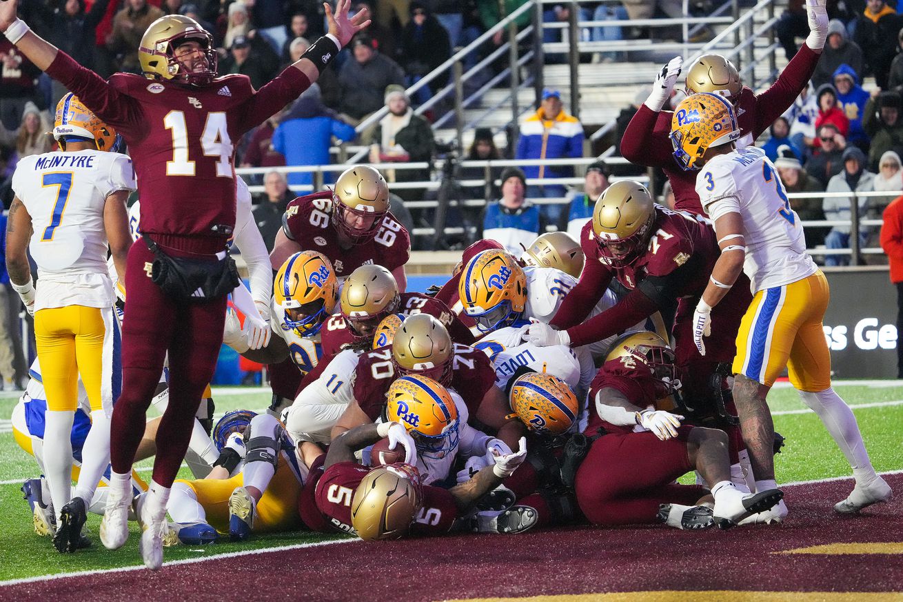 BC football finishes on winning note in regular-season finale vs. Pittsburgh